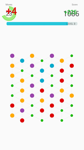 Dot Fight: color matching game - عکس بازی موبایلی اندروید