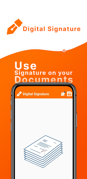 Digital Signature - عکس برنامه موبایلی اندروید