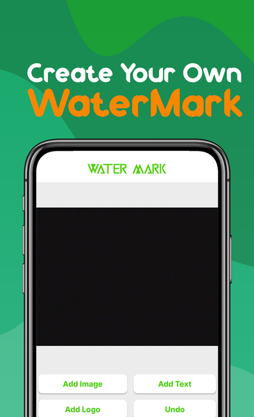 Watermark photo with signature - Image screenshot of android app