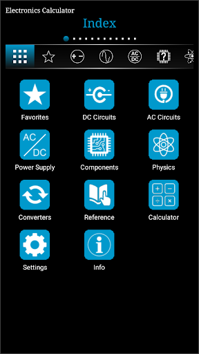 Electronics Calculator - Image screenshot of android app