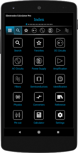 Electronics Calculator Pro - عکس برنامه موبایلی اندروید