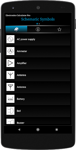Electronics Calculator Pro - عکس برنامه موبایلی اندروید