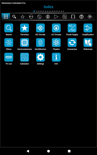Electronics Calculator Pro - عکس برنامه موبایلی اندروید