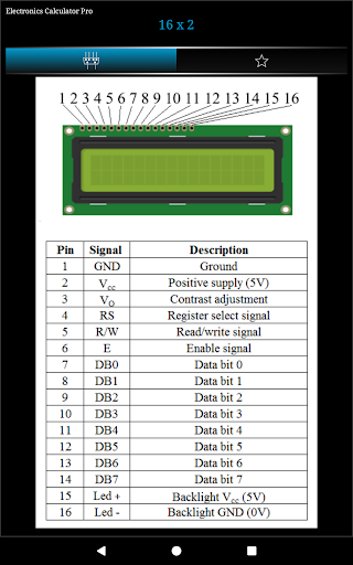 Electronics Calculator Pro - عکس برنامه موبایلی اندروید