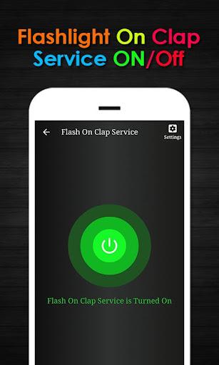 Flashlight on Clap 2025 - Image screenshot of android app