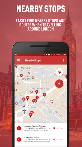 London Live Bus Times - عکس برنامه موبایلی اندروید
