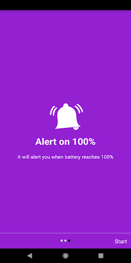 Battery ۱۰۰% Alarm - عکس برنامه موبایلی اندروید