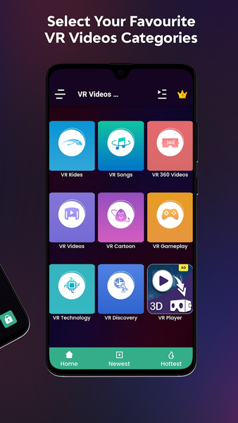 VR Movies Collection & Player - عکس برنامه موبایلی اندروید