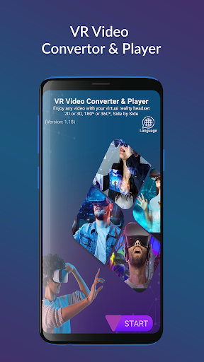 VR Video Converter & VR Player - Image screenshot of android app