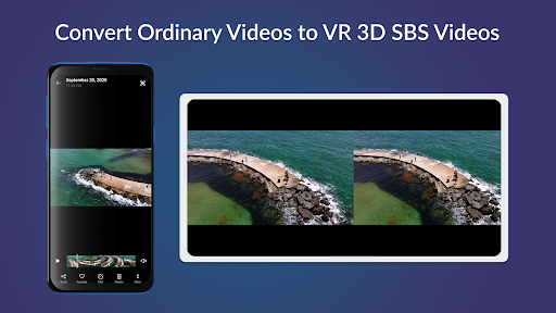 VR Video Converter & VR Player - عکس برنامه موبایلی اندروید