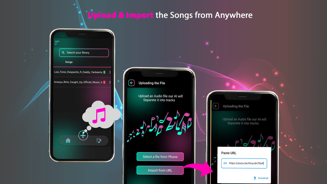 SplitBeat Song Vocal Remover - عکس برنامه موبایلی اندروید