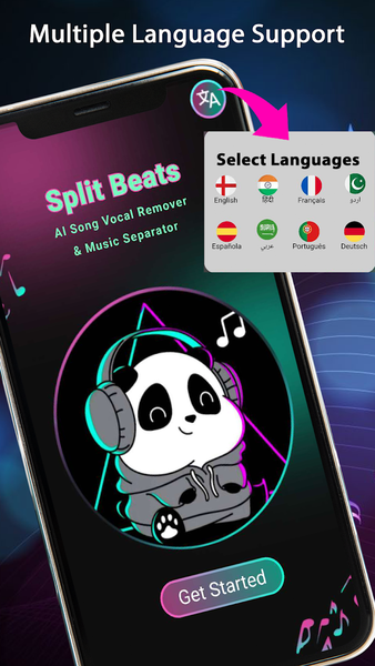 Split Beat Song Vocal Remover - Image screenshot of android app