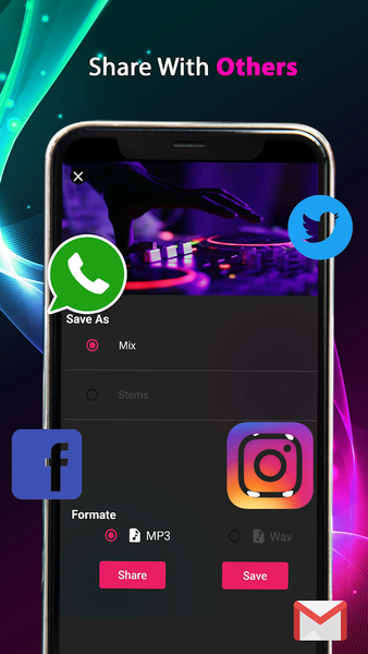 SplitBeat Song Vocal Remover - عکس برنامه موبایلی اندروید