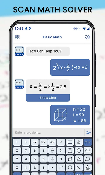 Math Solver Scanner Offline - عکس برنامه موبایلی اندروید