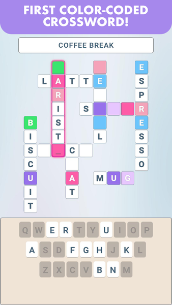 Color Code: Crossword Puzzle - عکس بازی موبایلی اندروید