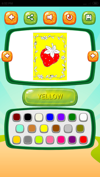 Kids Fruit & Veggie Learn - Gameplay image of android game