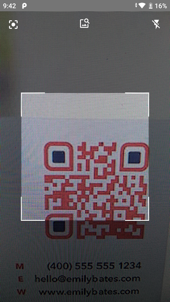 QR Scanner for Android - Image screenshot of android app