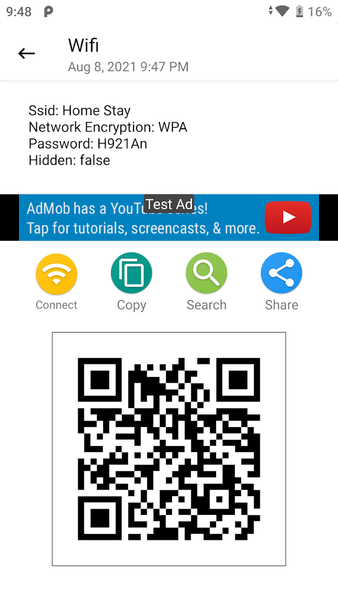QR Scanner for Android - Image screenshot of android app