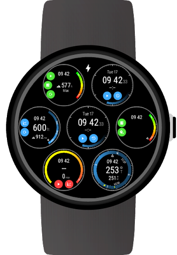 Instruments for Wear OS (Android Wear) - Image screenshot of android app