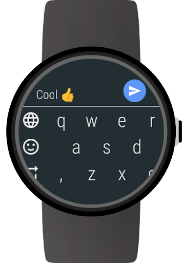 Keyboard for Wear OS (Android Wear) - Image screenshot of android app