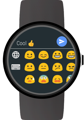 Keyboard for Wear OS (Android Wear) - Image screenshot of android app
