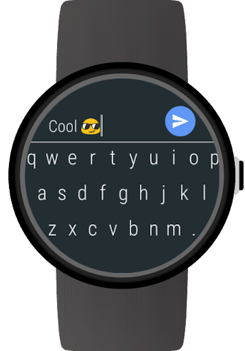 Keyboard for Wear OS (Android Wear) - Image screenshot of android app