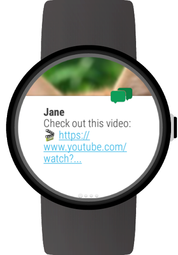 Messages for Wear OS (Android Wear) - Image screenshot of android app