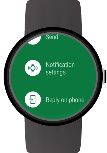 Messages for Wear OS (Android Wear) - Image screenshot of android app