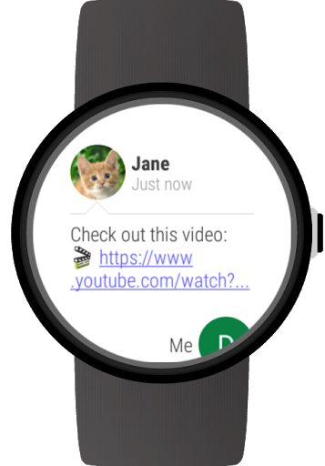 Messages for Wear OS (Android Wear) - Image screenshot of android app