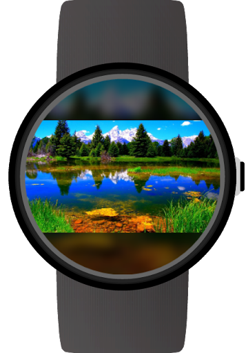 Photo Gallery for Wear OS (Android Wear) - Image screenshot of android app