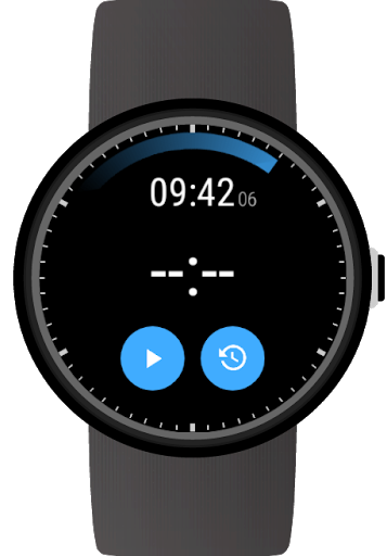 Stopwatch for Wear OS (Android Wear) - Image screenshot of android app