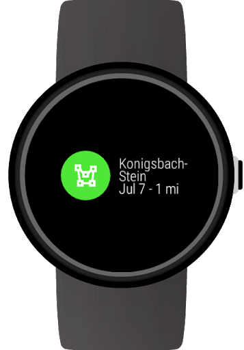 GPS Tracker for Wear OS (Android Wear) - عکس برنامه موبایلی اندروید
