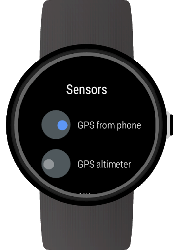 GPS Tracker for Wear OS (Android Wear) - عکس برنامه موبایلی اندروید