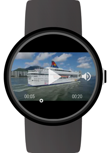 Video Gallery for Wear OS (Android Wear) - عکس برنامه موبایلی اندروید