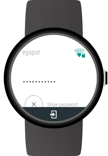 Wi-Fi Manager for Wear OS (Android Wear) - Image screenshot of android app