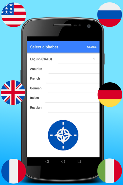 NATO Phonetic Alphabet - عکس برنامه موبایلی اندروید