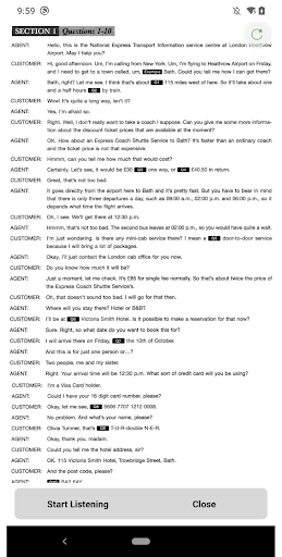 TOTAL IELTS Listening Practice - Image screenshot of android app
