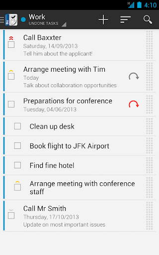 Business Tasks - Image screenshot of android app