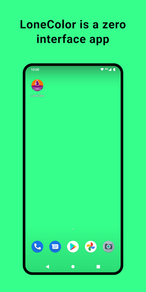 LoneColor (Zero Interface App) - Image screenshot of android app