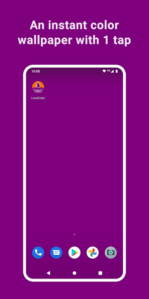 LoneColor (Zero Interface App) - Image screenshot of android app