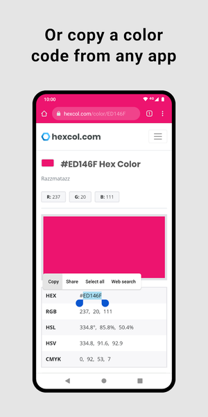 LoneColor (Zero Interface App) - Image screenshot of android app