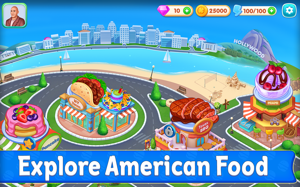 Cooking Star Games: Star Chef - عکس بازی موبایلی اندروید