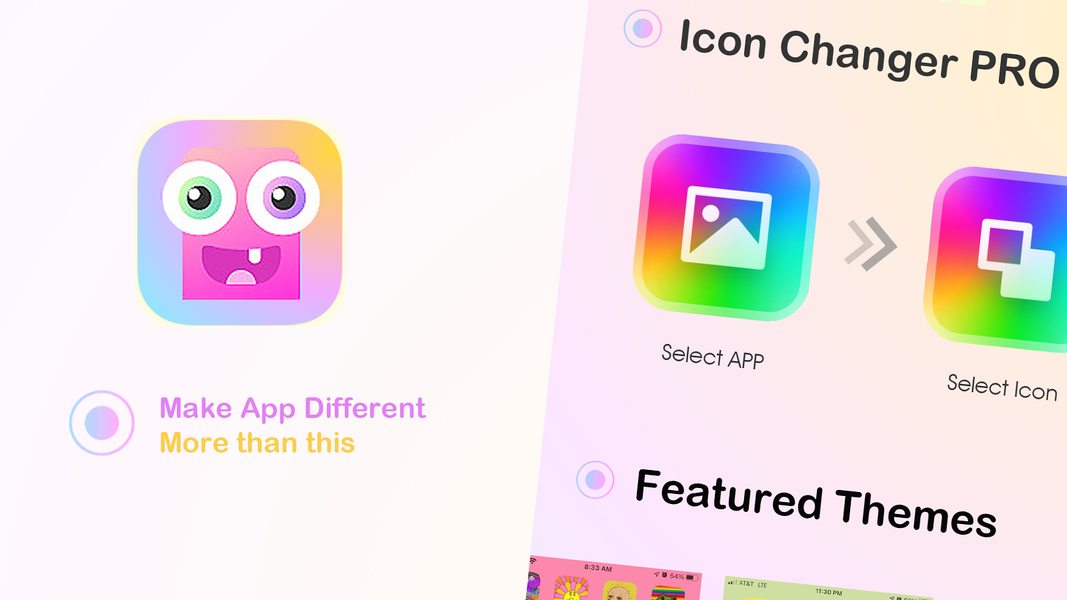 Magic icon changer-wallpaper - Image screenshot of android app