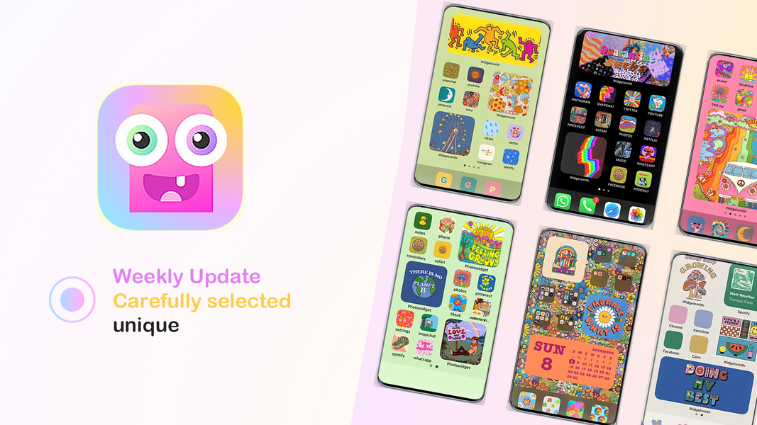 Magic icon changer-wallpaper - Image screenshot of android app