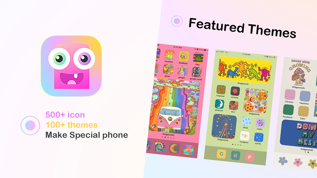 Magic icon changer-wallpaper - Image screenshot of android app