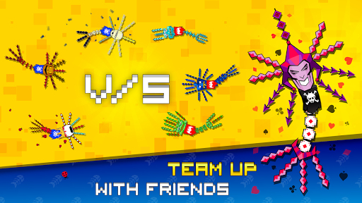 Pixel Sword Fish io - Gameplay image of android game