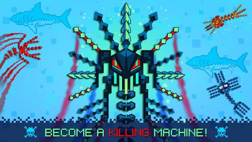 Pixel Sword Fish io - Gameplay image of android game