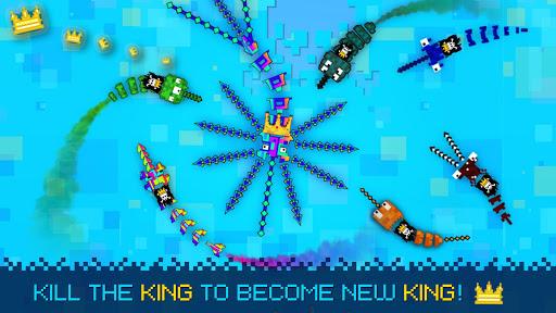 Pixel Sword Fish io - Gameplay image of android game