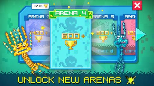 Pixel Sword Fish io - Gameplay image of android game