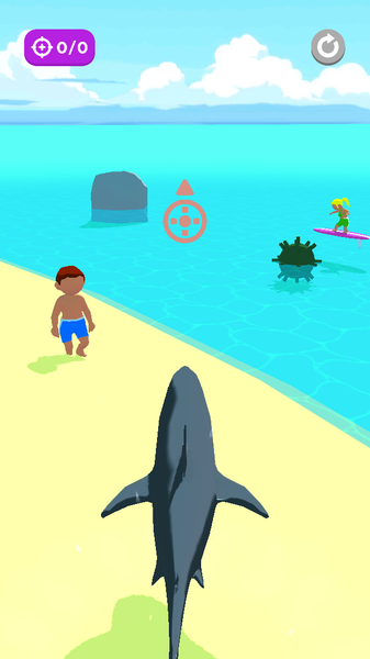 Shark Master 3D - Image screenshot of android app